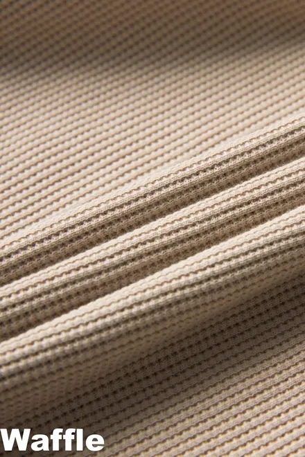 Waffle fabric swatch