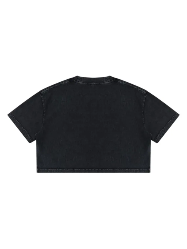 JYG Garment custom Cropped Boxy Tee - front view
