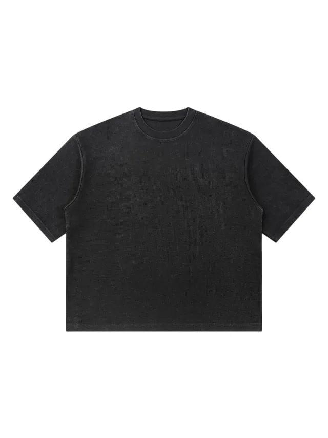 JYG Garment custom Oversized Boxy Tee - back view