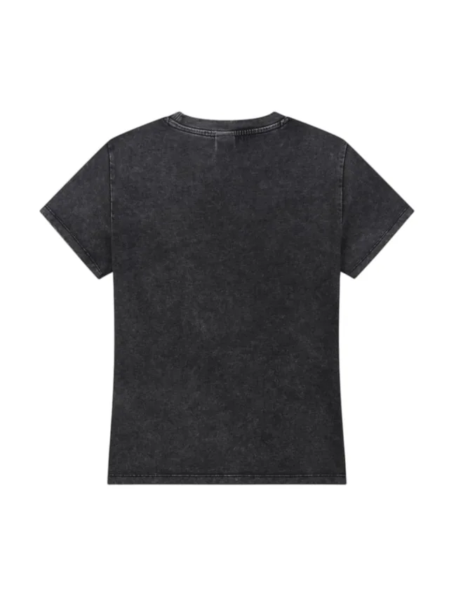 JYG Garment custom Slim-fit Boxy Tee - back view