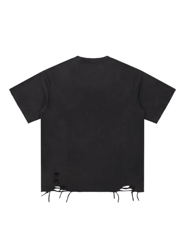 JYG Garment custom Drop-Shoulder SS Tee - front view