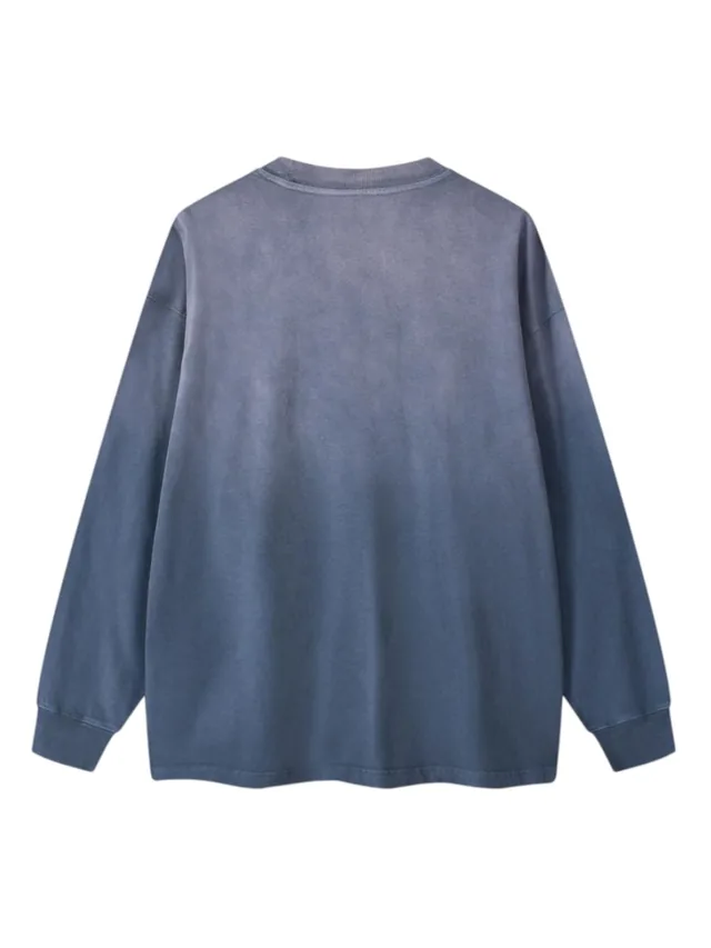 JYG Garment custom Oversized Long-Sleeve Tee - back view