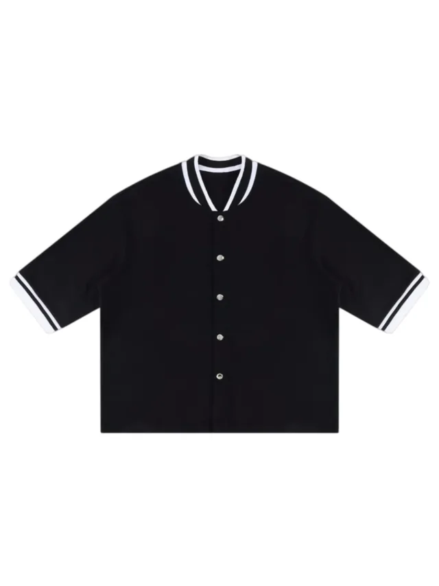 JYG Garment custom Baseball Snap Shirt - front view