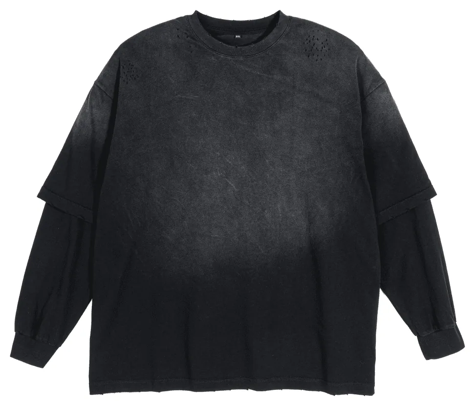 Layered Sleeve Tee, front view
