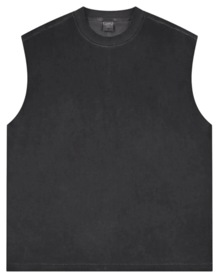 Sleeveless Boxy Tee, front view